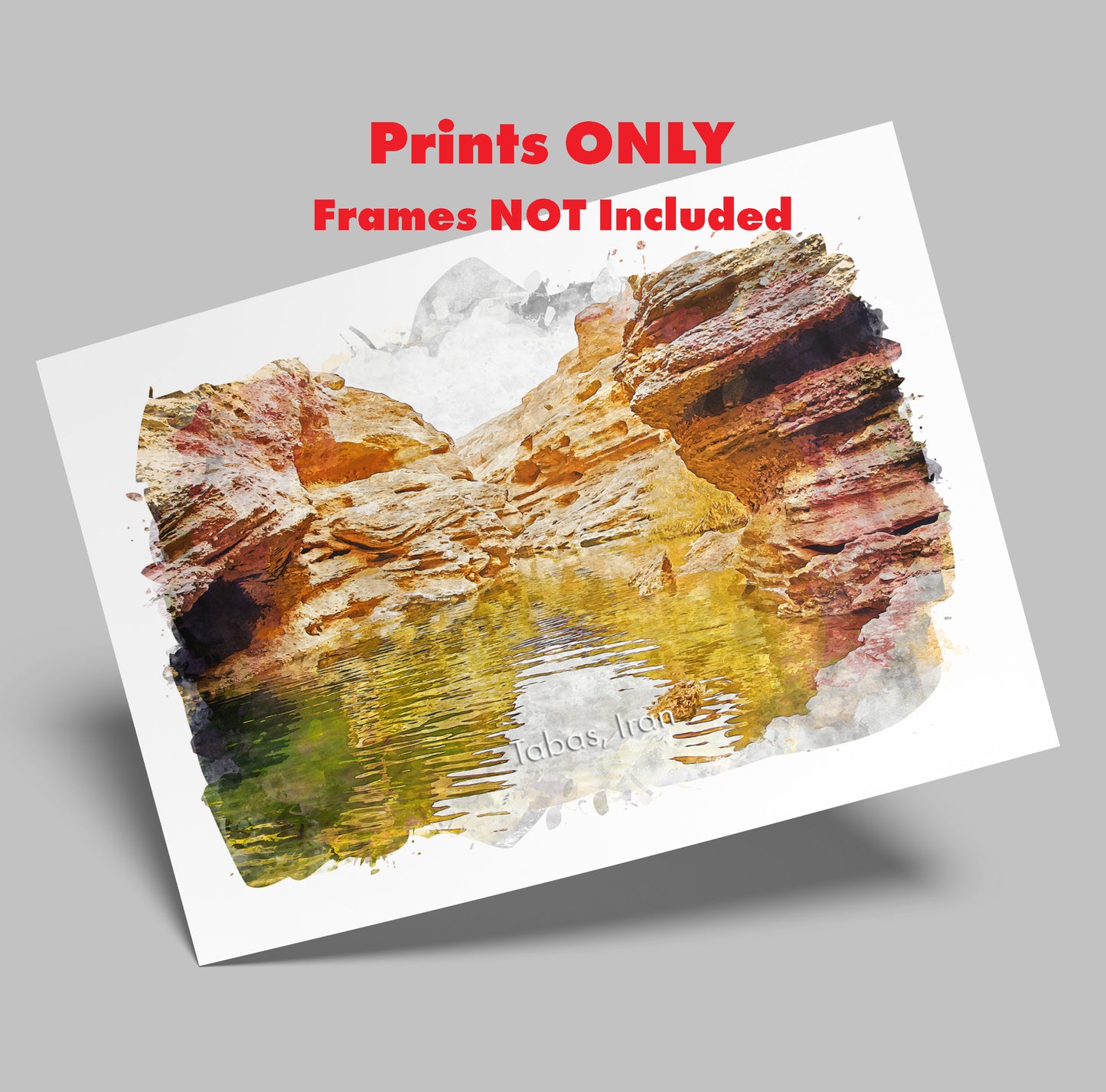 Tabas Kal Jenni, Iran, Art Print | 8×10 | Made in Canada - PhiloPerse