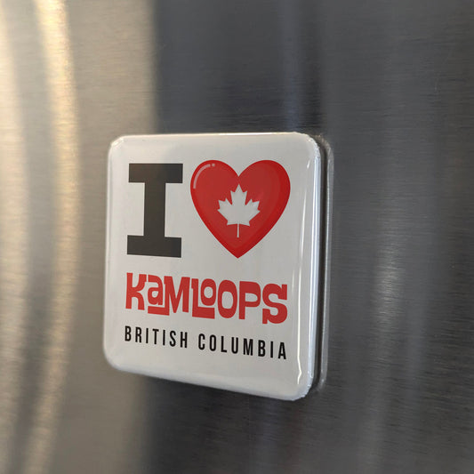 Kamloops British Columbia Magnet | Tournament Capital of Canada | 2x2 | Made in Canada - PhiloPerse
