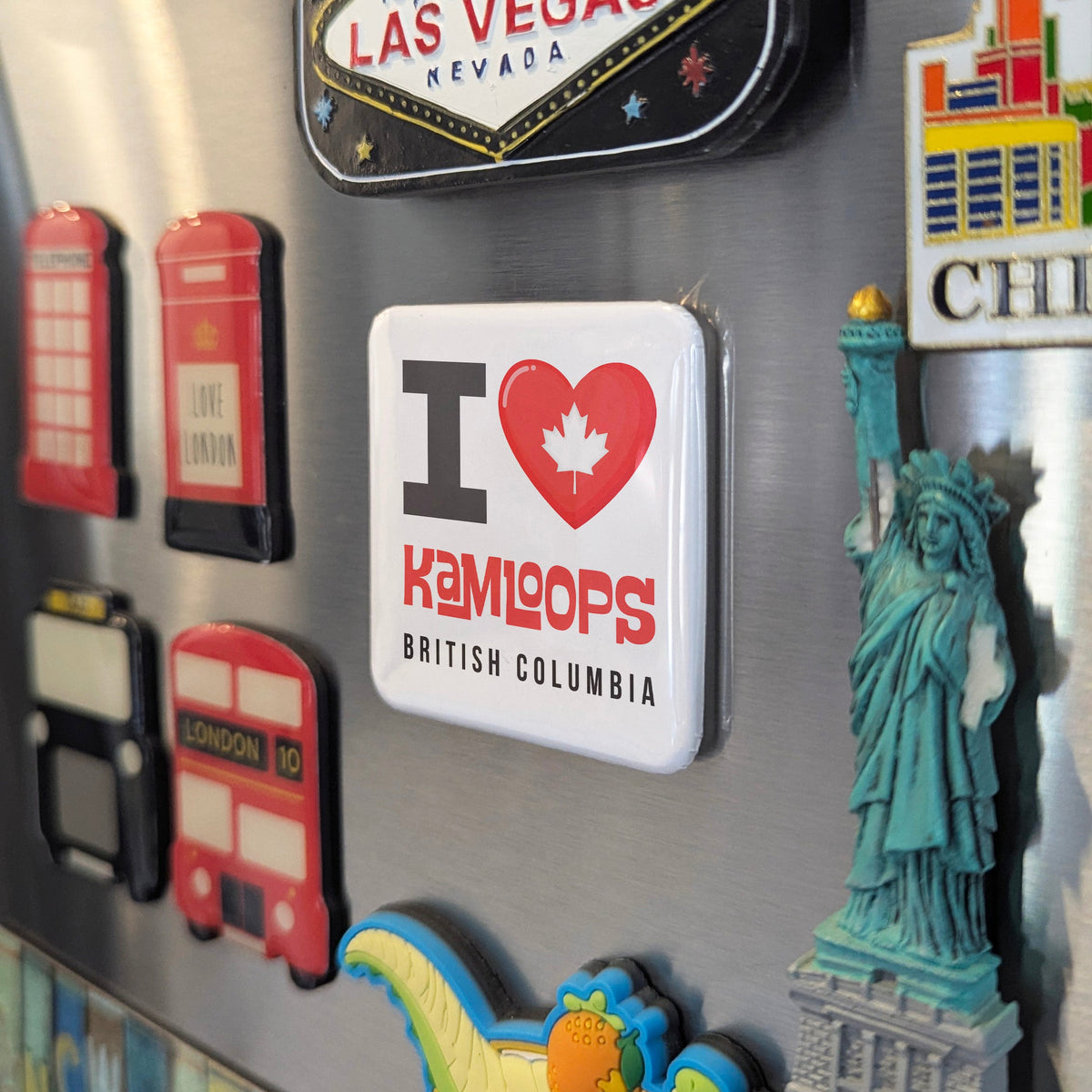 Kamloops British Columbia Magnet | Tournament Capital of Canada | 2x2 | Made in Canada - PhiloPerse