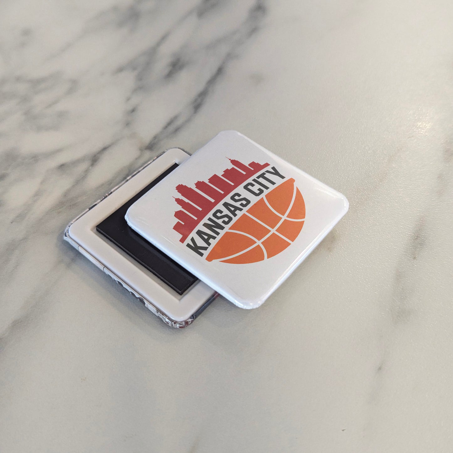 Kansas City Missouri Magnet | Hoops City | 2×2 | Made in Canada - PhiloPerse