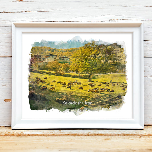 Kelardasht, Iran, Art Print | 8×10 | Made in Canada - PhiloPerse