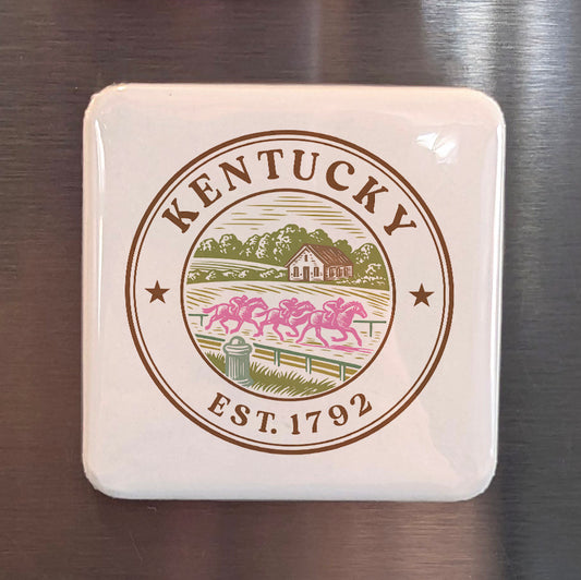 Kentucky Magnet | The Bluegrass State | 2×2 | Made in Canada - PhiloPerse