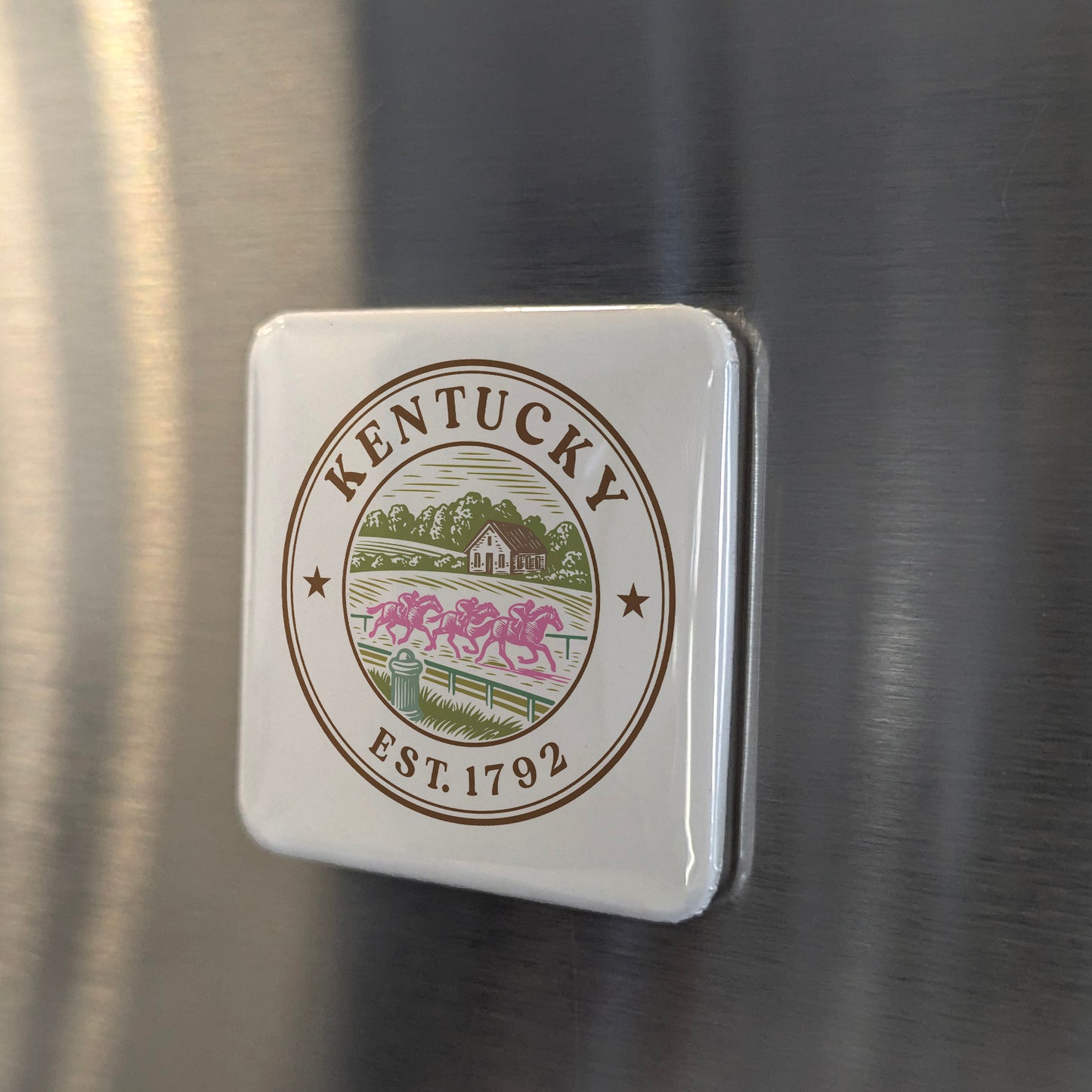 Kentucky Magnet | The Bluegrass State | 2×2 | Made in Canada - PhiloPerse
