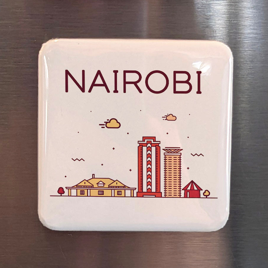 Nairobi Kenya Africa Magnet | Safari Capital of East Africa | 2x2 | Made in Canada