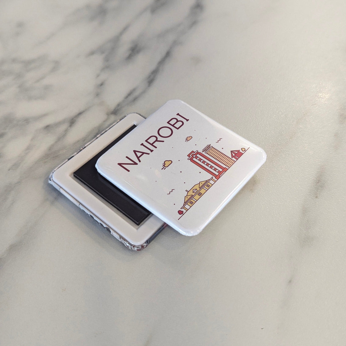 Nairobi Kenya Africa Magnet | Safari Capital of East Africa | 2x2 | Made in Canada