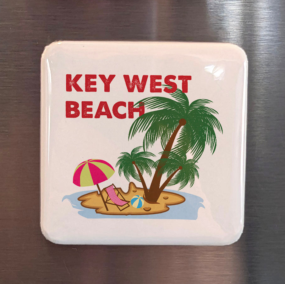 Key West Florida Magnet | Conch Republic | 2×2 | Made in Canada - PhiloPerse