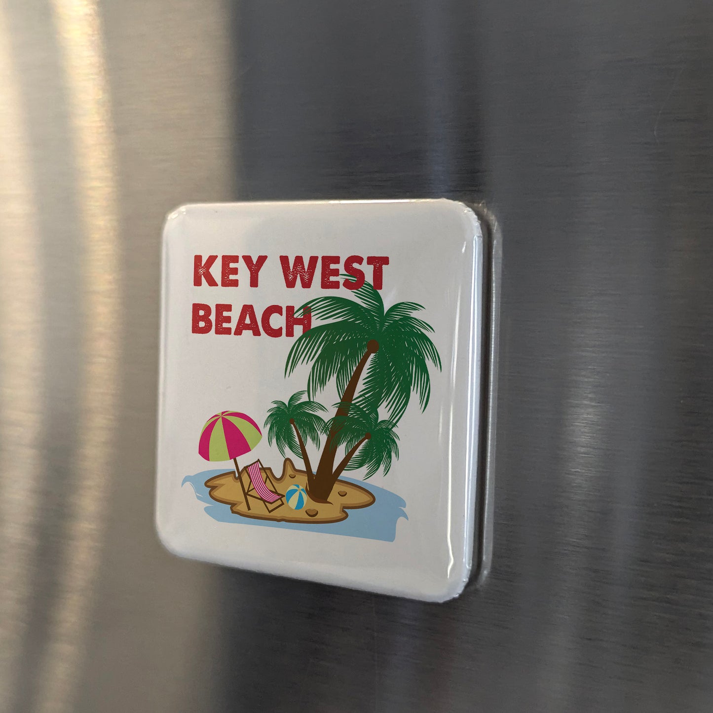 Key West Florida Magnet | Conch Republic | 2×2 | Made in Canada - PhiloPerse