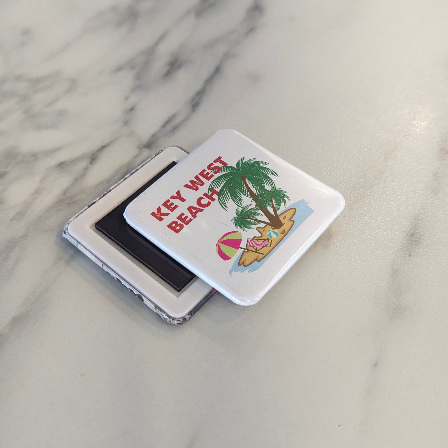 Key West Florida Magnet | Conch Republic | 2×2 | Made in Canada - PhiloPerse