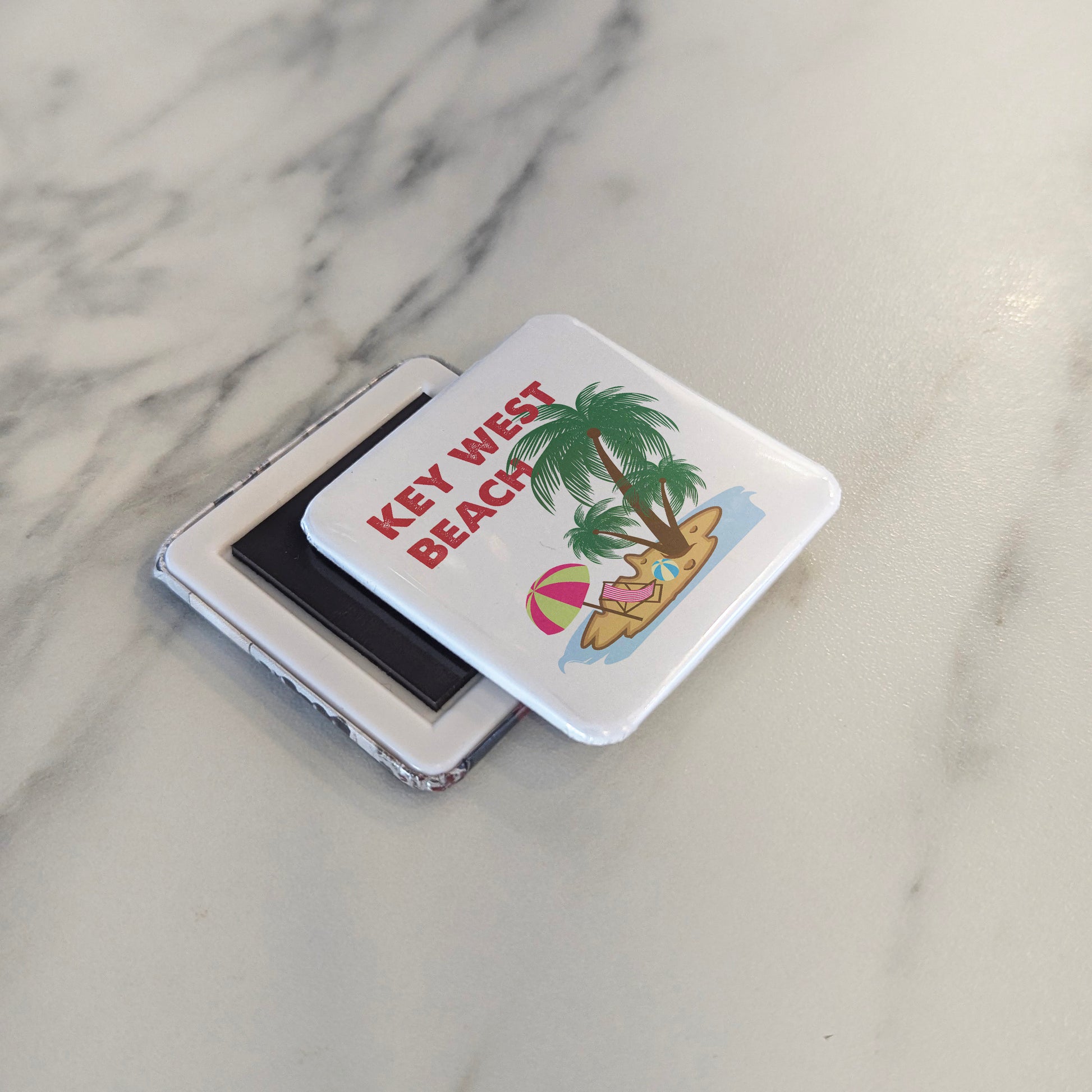 Key West Florida Magnet | Conch Republic | 2×2 | Made in Canada - PhiloPerse
