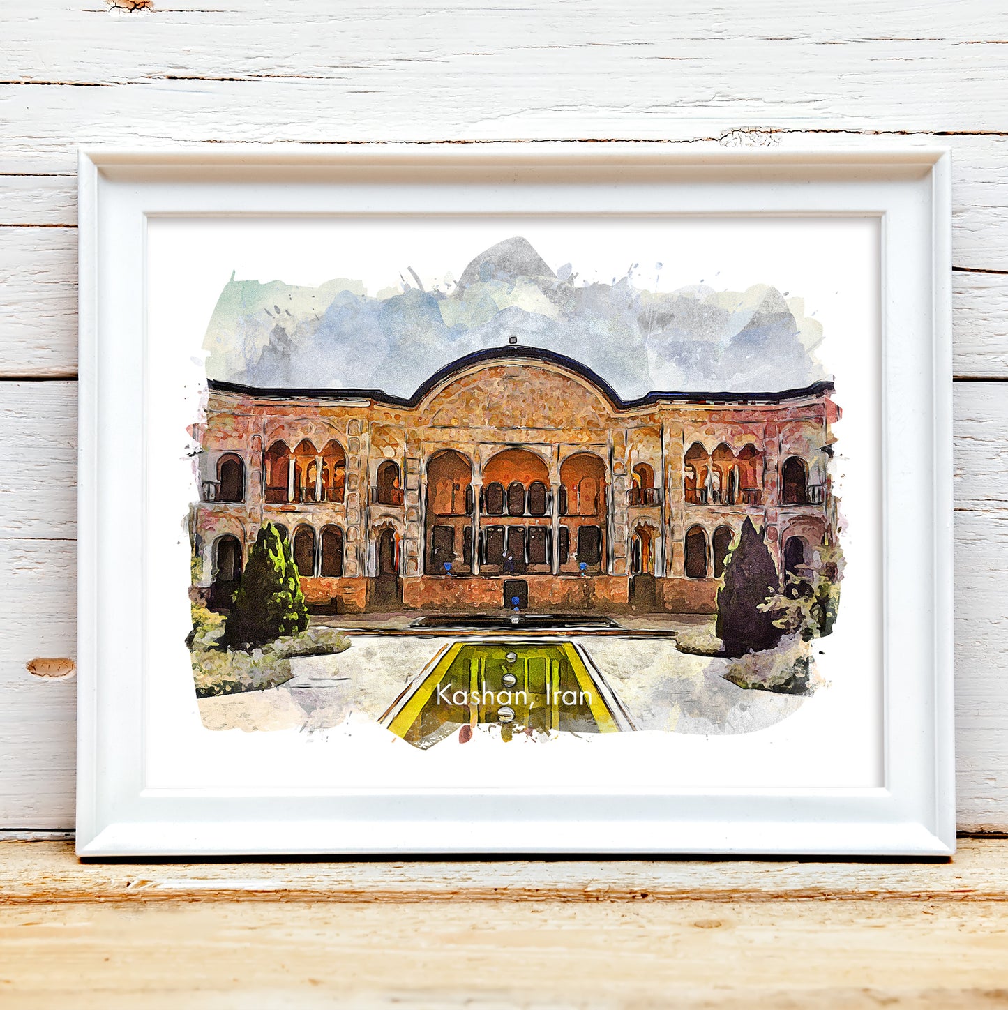 Kashan Tabatabaei House, Iran, Art Print | 8×10 | Made in Canada - PhiloPerse