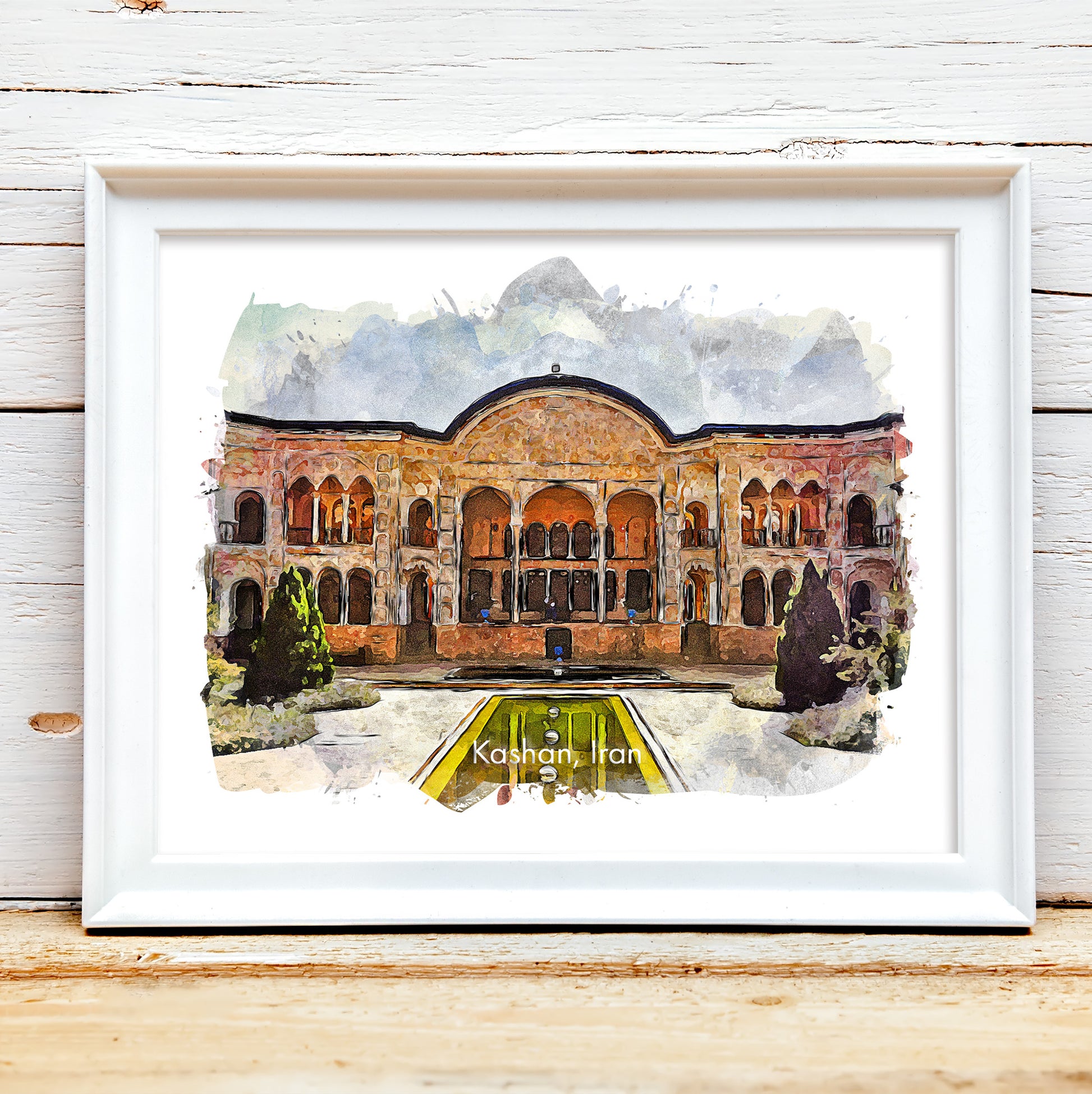 Kashan Tabatabaei House, Iran, Art Print | 8×10 | Made in Canada - PhiloPerse