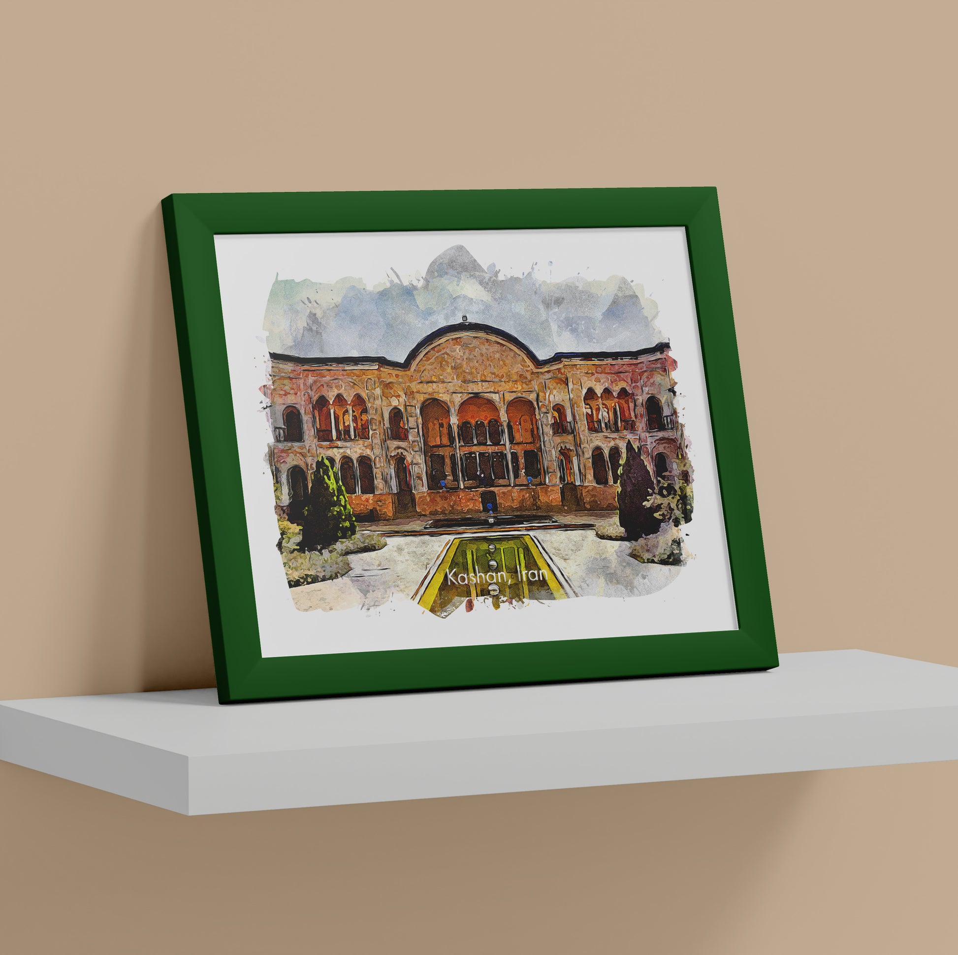 Kashan Tabatabaei House, Iran, Art Print | 8×10 | Made in Canada - PhiloPerse