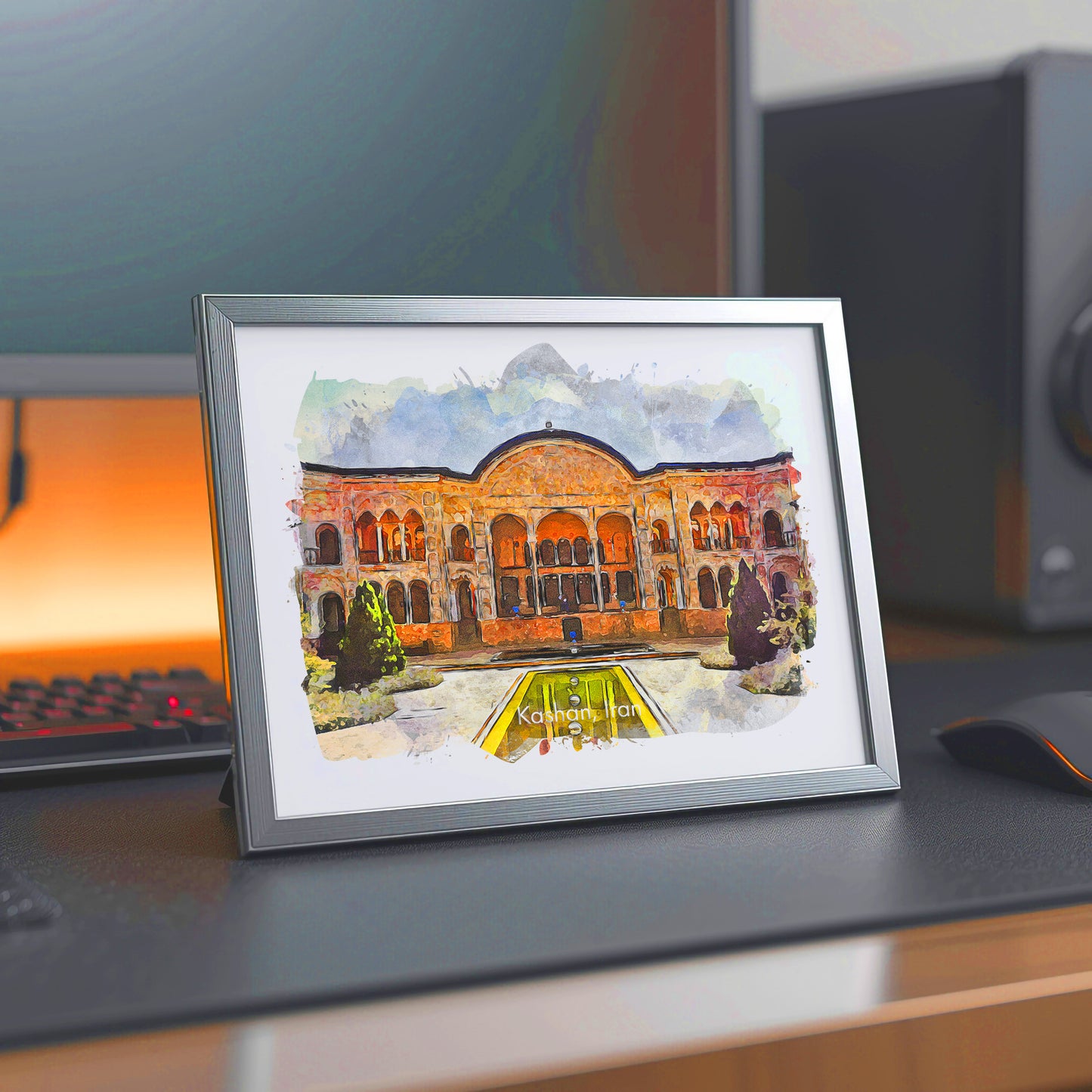 Kashan Tabatabaei House, Iran, Art Print | 8×10 | Made in Canada - PhiloPerse