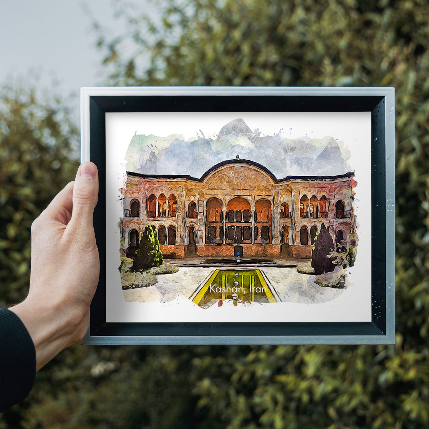 Kashan Tabatabaei House, Iran, Art Print | 8×10 | Made in Canada - PhiloPerse