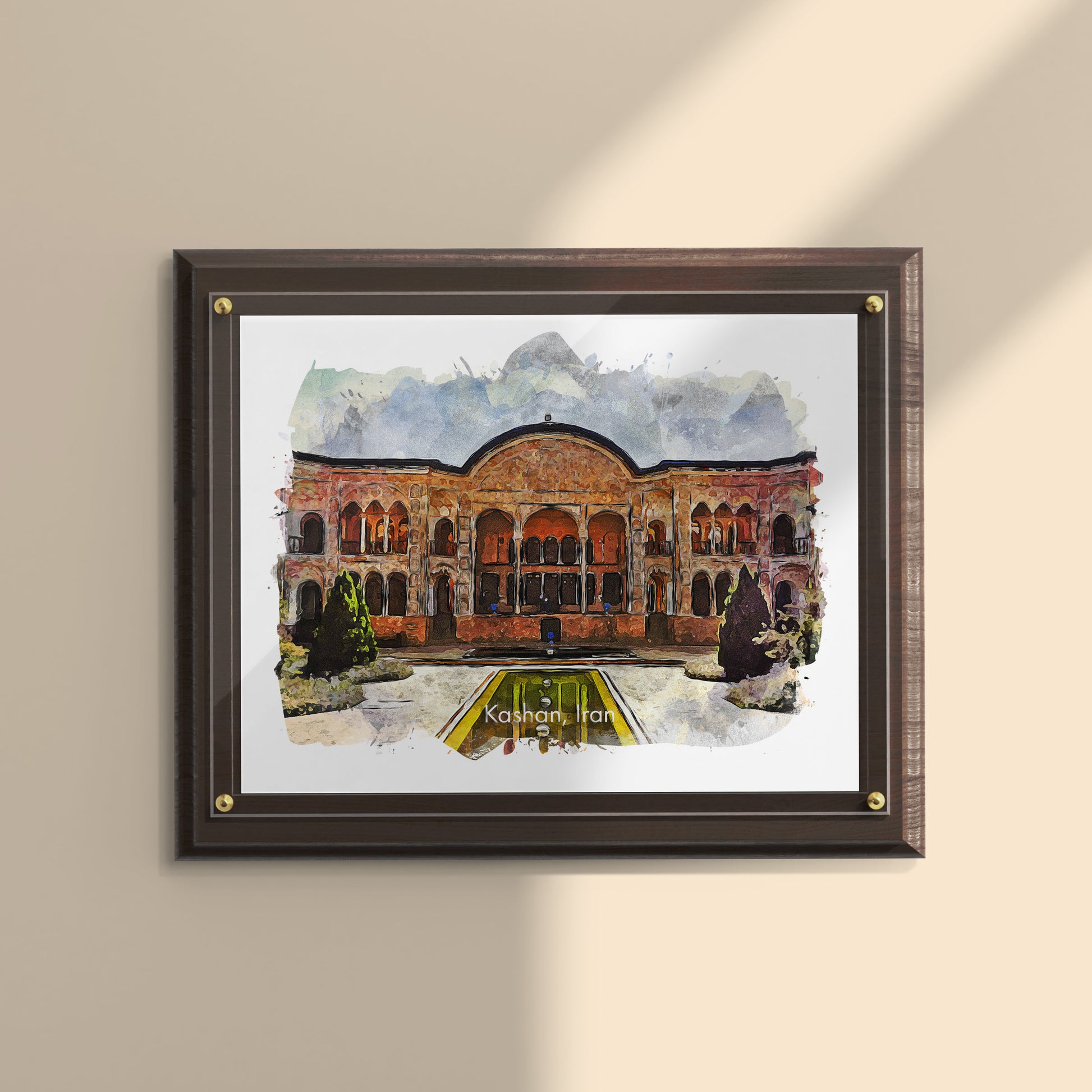 Kashan Tabatabaei House, Iran, Art Print | 8×10 | Made in Canada - PhiloPerse