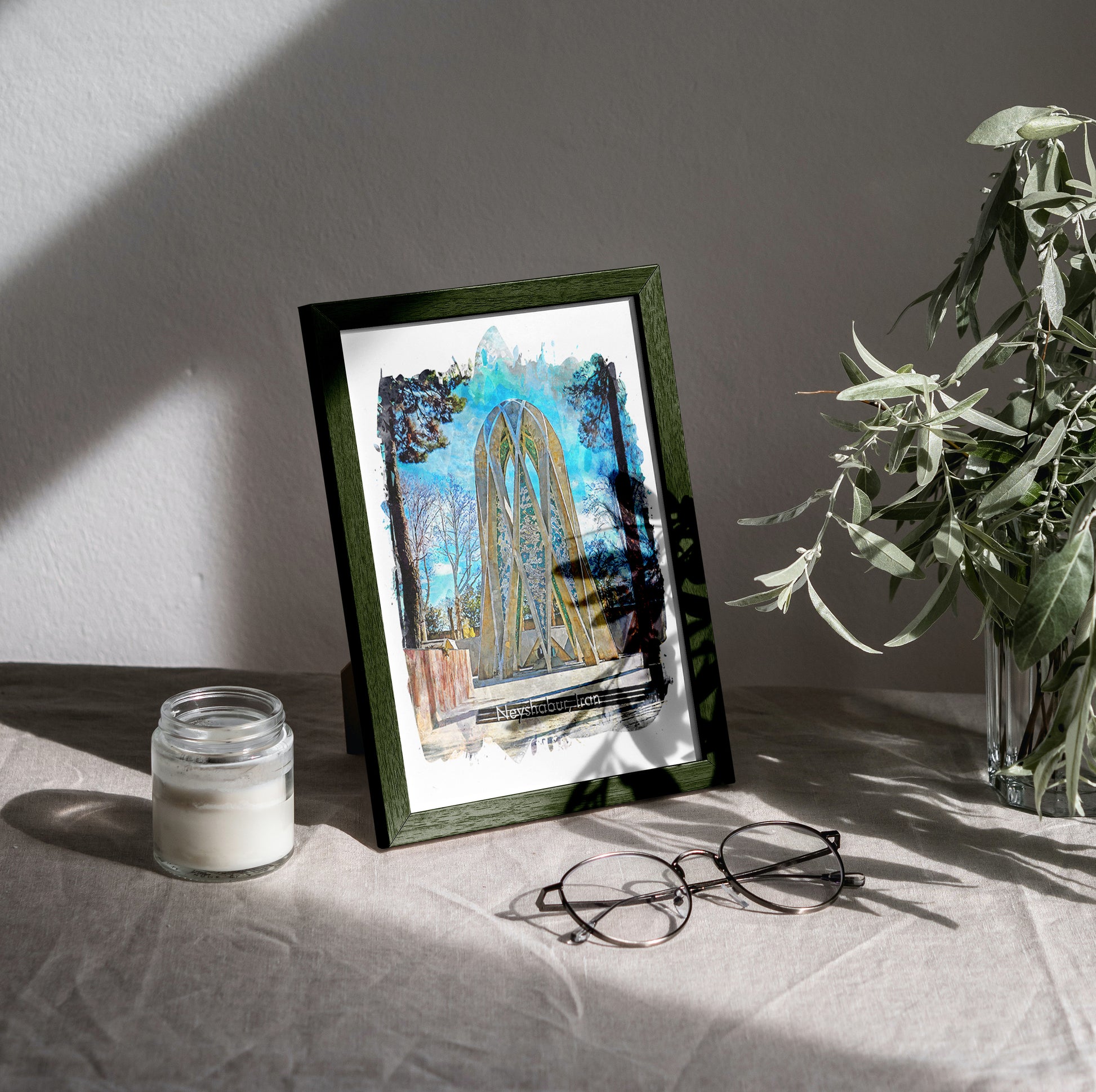 Neyshabur Tomb of Khayyam, Iran, Art Print | 8×10 | Made in Canada - PhiloPerse