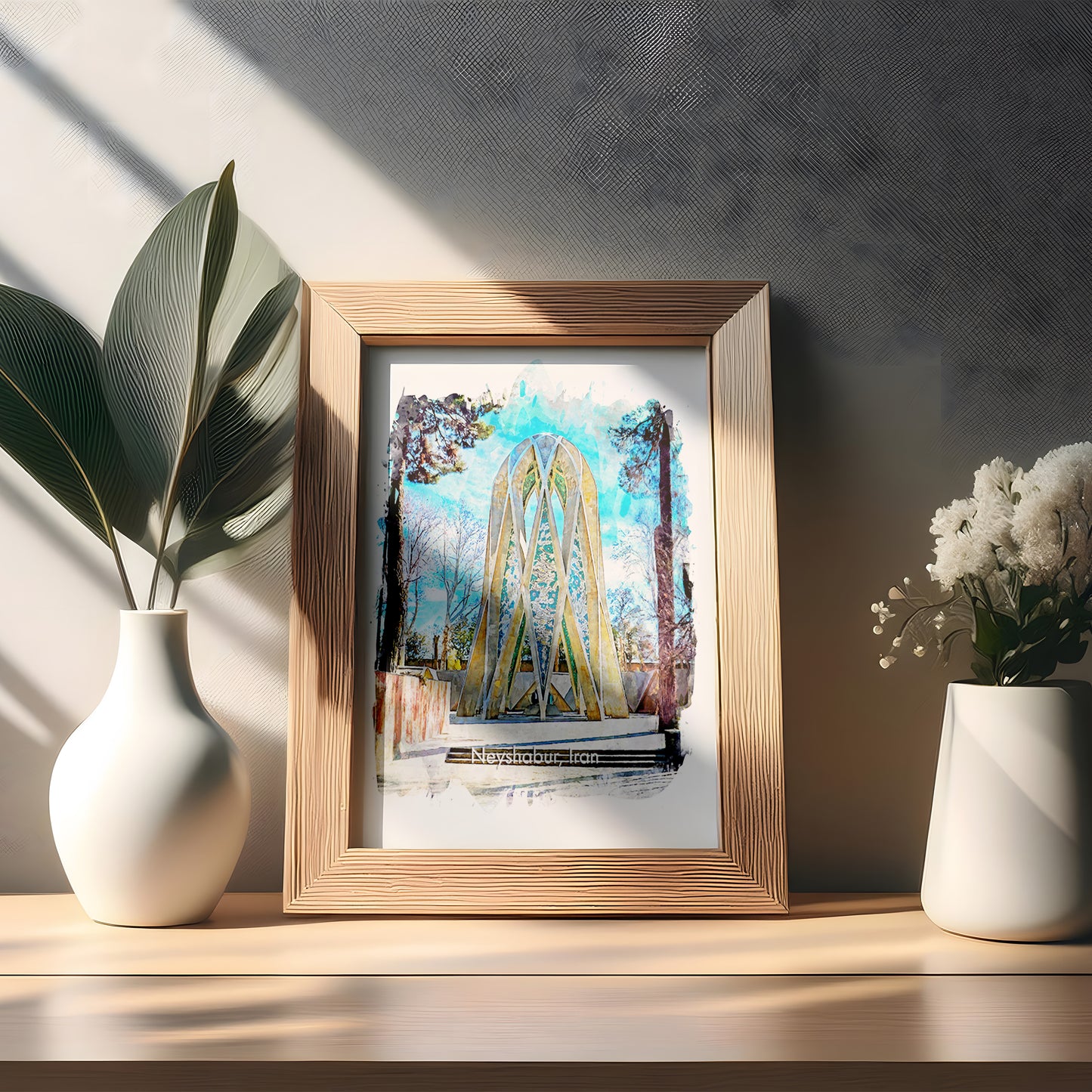 Neyshabur Tomb of Khayyam, Iran, Art Print | 8×10 | Made in Canada - PhiloPerse