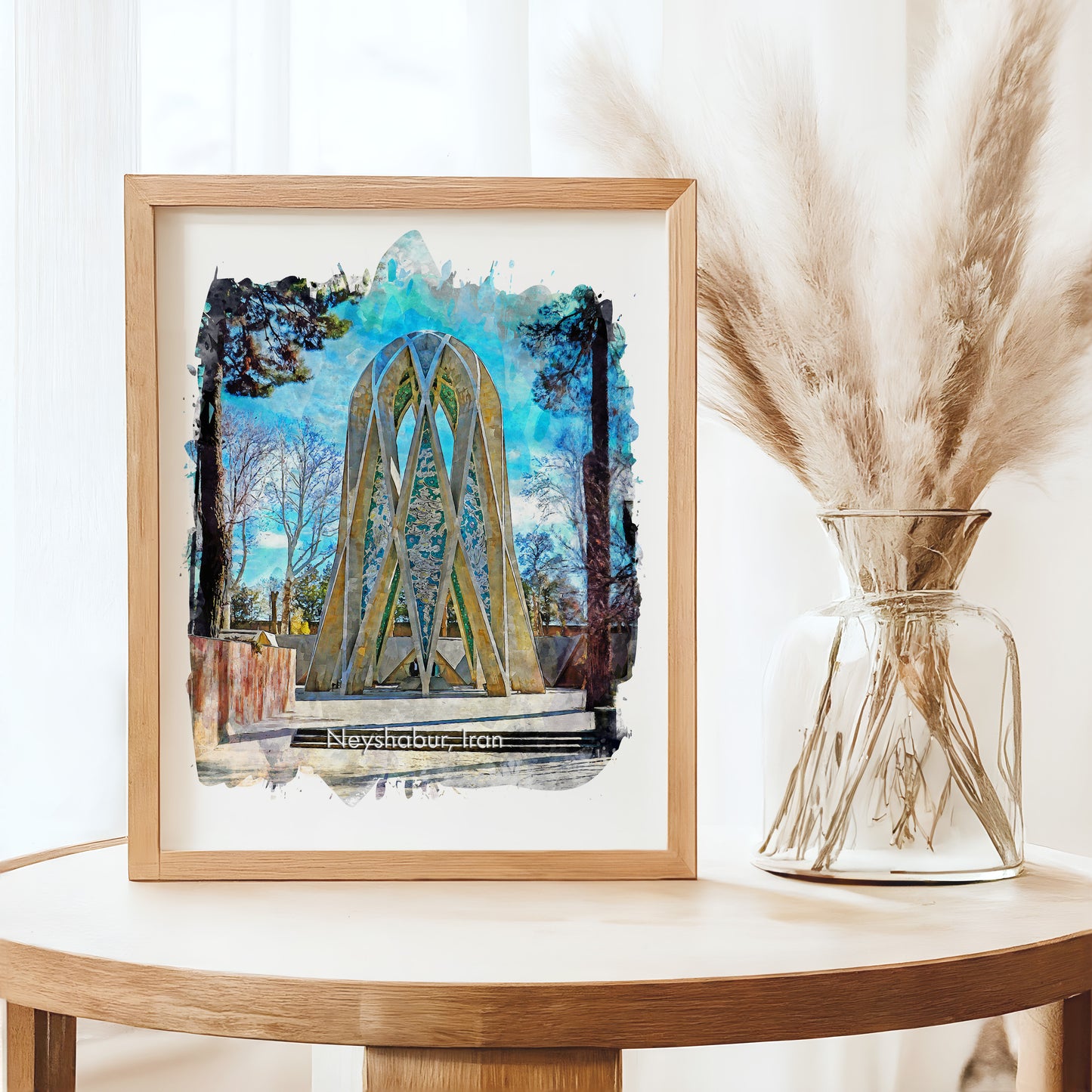 Neyshabur Tomb of Khayyam, Iran, Art Print | 8×10 | Made in Canada - PhiloPerse