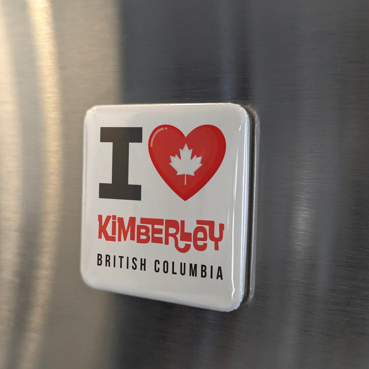 Kimberley British Columbia Magnet | Bavarian City of the Rockies | 2x2 | Made in Canada - PhiloPerse