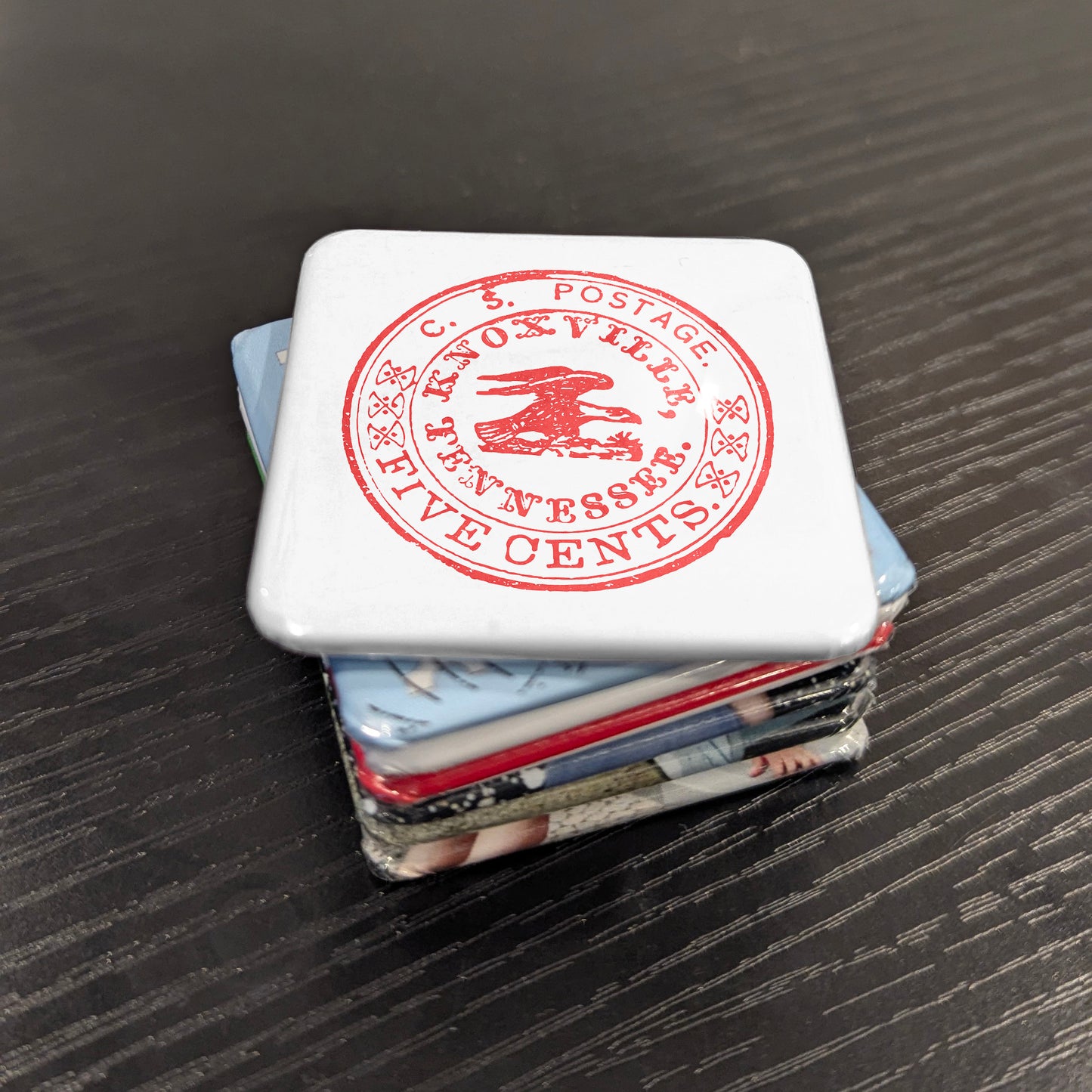 Knoxville Tennessee Magnet | Marble City | 2×2 | Made in Canada - PhiloPerse