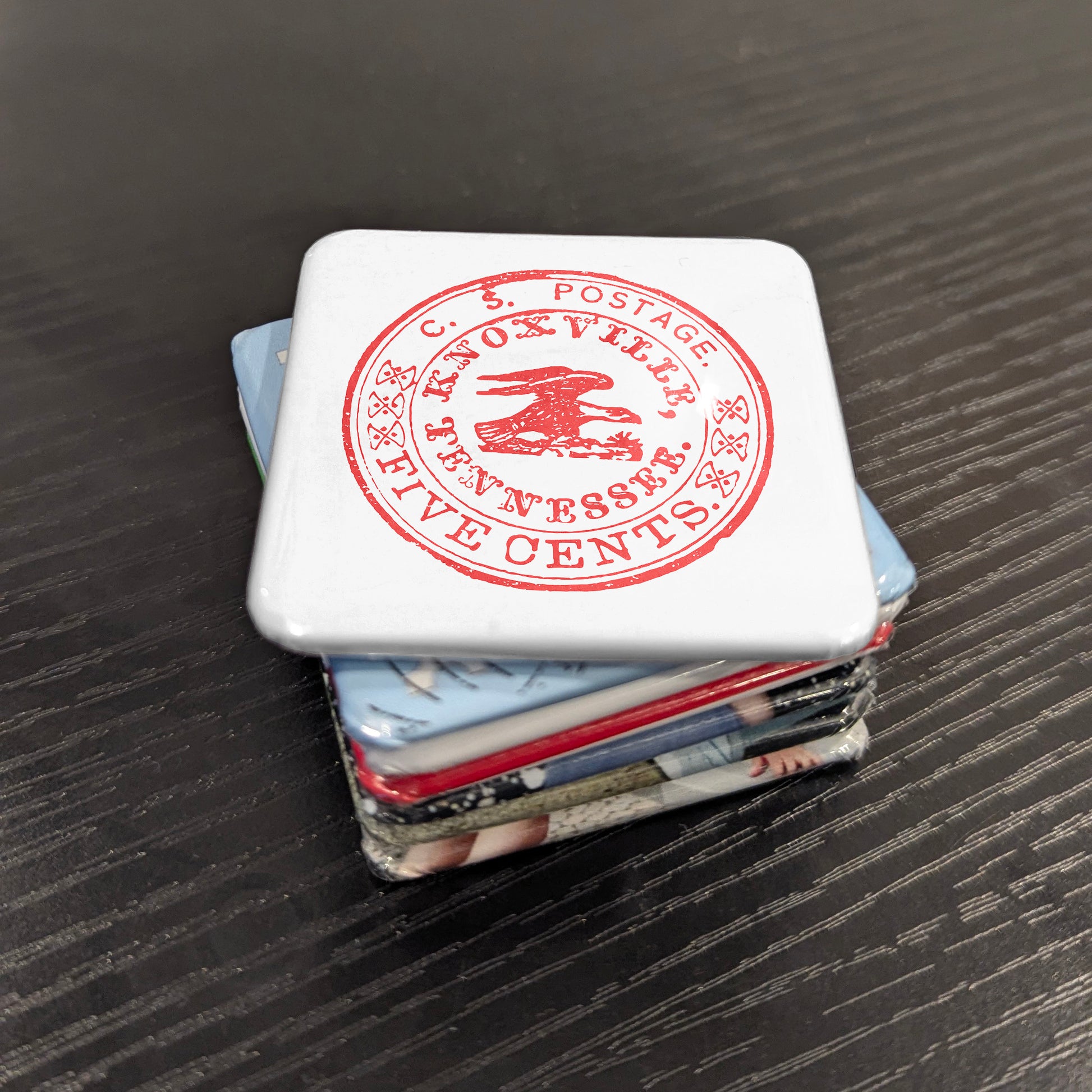 Knoxville Tennessee Magnet | Marble City | 2×2 | Made in Canada - PhiloPerse