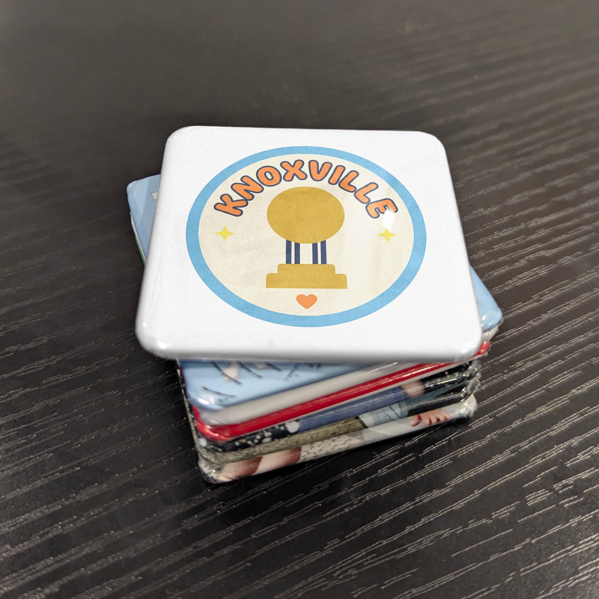 Knoxville Tennessee Magnet | Sunsphere City | 2×2 | Made in Canada - PhiloPerse