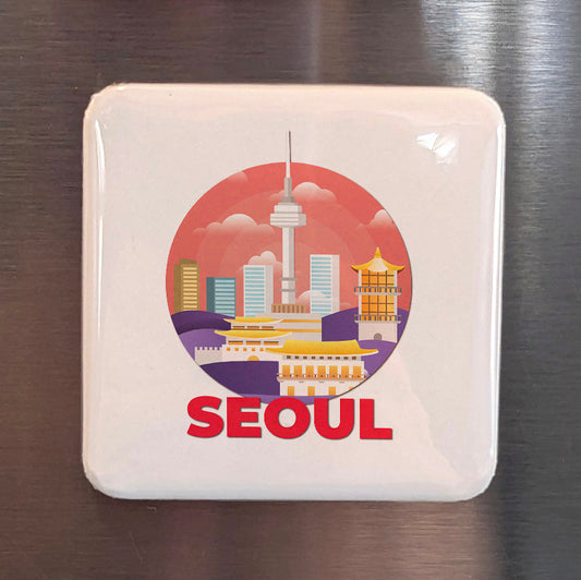 Seúl Corea Iman de Asia | Horizonte del río Han de la economía del tigre coreano | 2x2 | Hecho en Canadá