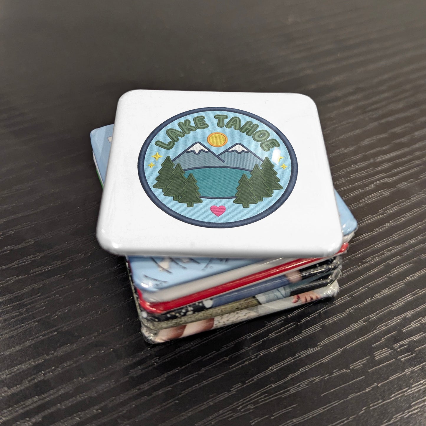 Lake Tahoe California Magnet | Alpine Jewel | 2×2 | Made in Canada - PhiloPerse