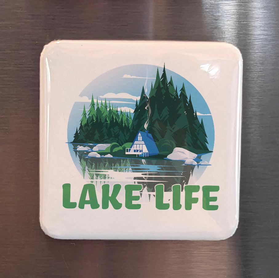 Lake Life Fridge Magnet - PhiloPerse