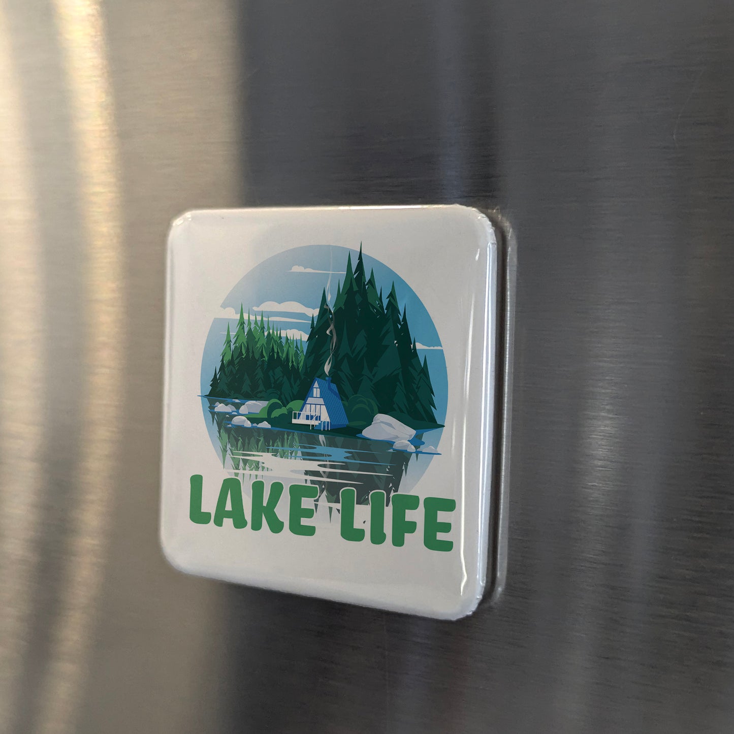 Lake Life Fridge Magnet - PhiloPerse