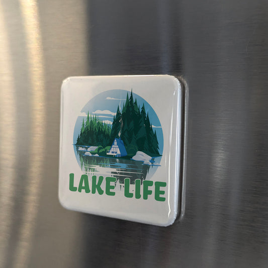Lake Life Fridge Magnet - PhiloPerse