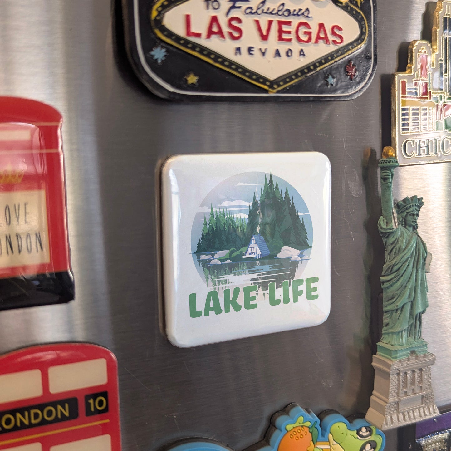 Lake Life Fridge Magnet - PhiloPerse