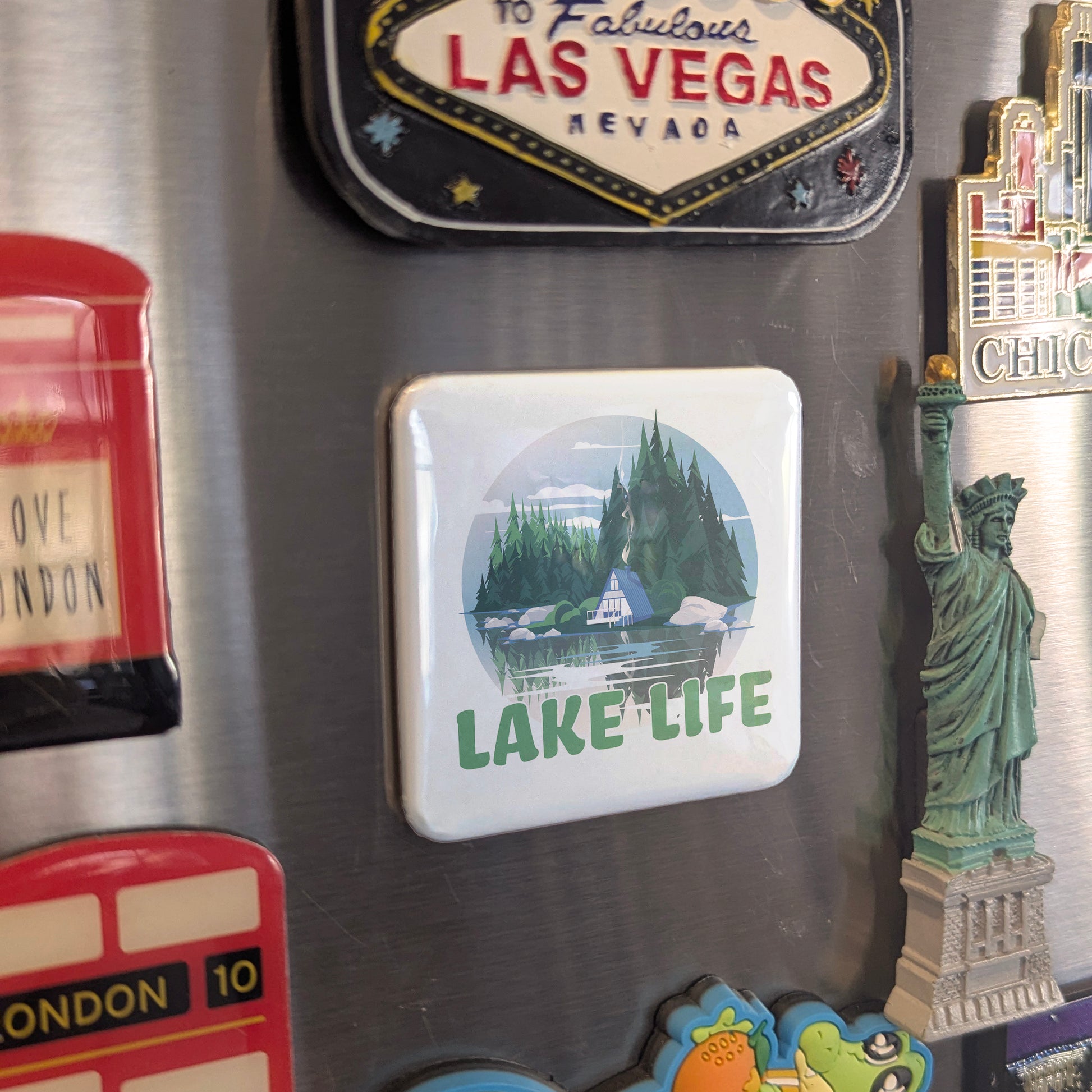 Lake Life Fridge Magnet - PhiloPerse
