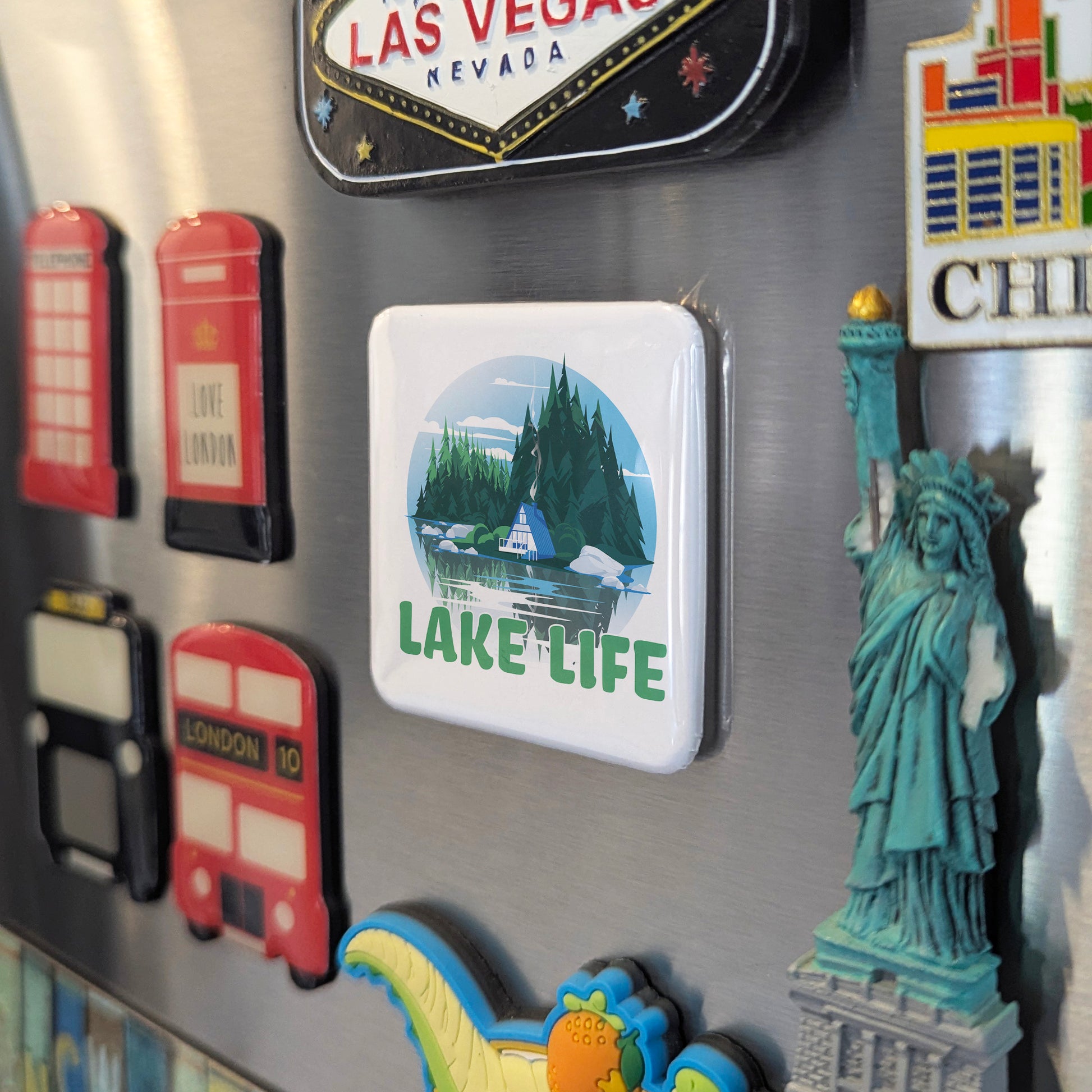 Lake Life Fridge Magnet - PhiloPerse