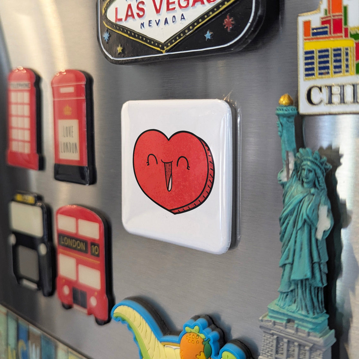 Laughing Heart Magnet | Love & Laughter | 2×2 | Made in Canada - PhiloPerse