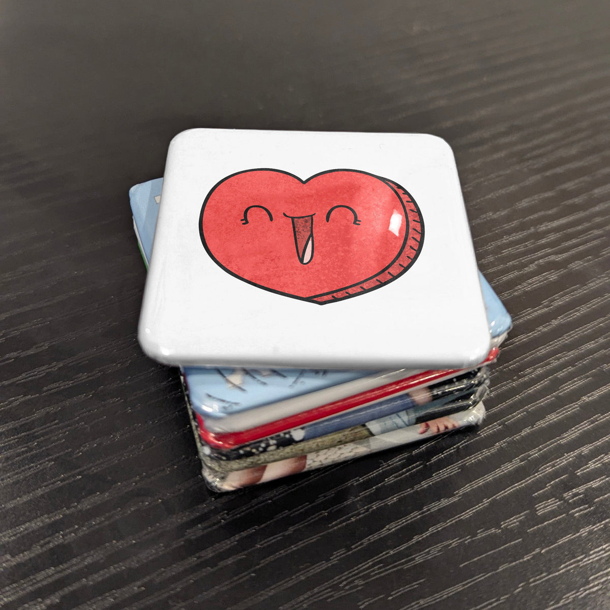 Laughing Heart Magnet | Love & Laughter | 2×2 | Made in Canada - PhiloPerse