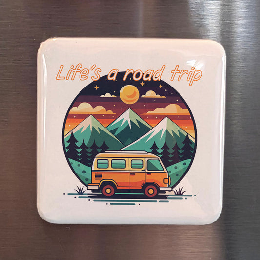 Life is a road trip Fridge Magnet - PhiloPerse
