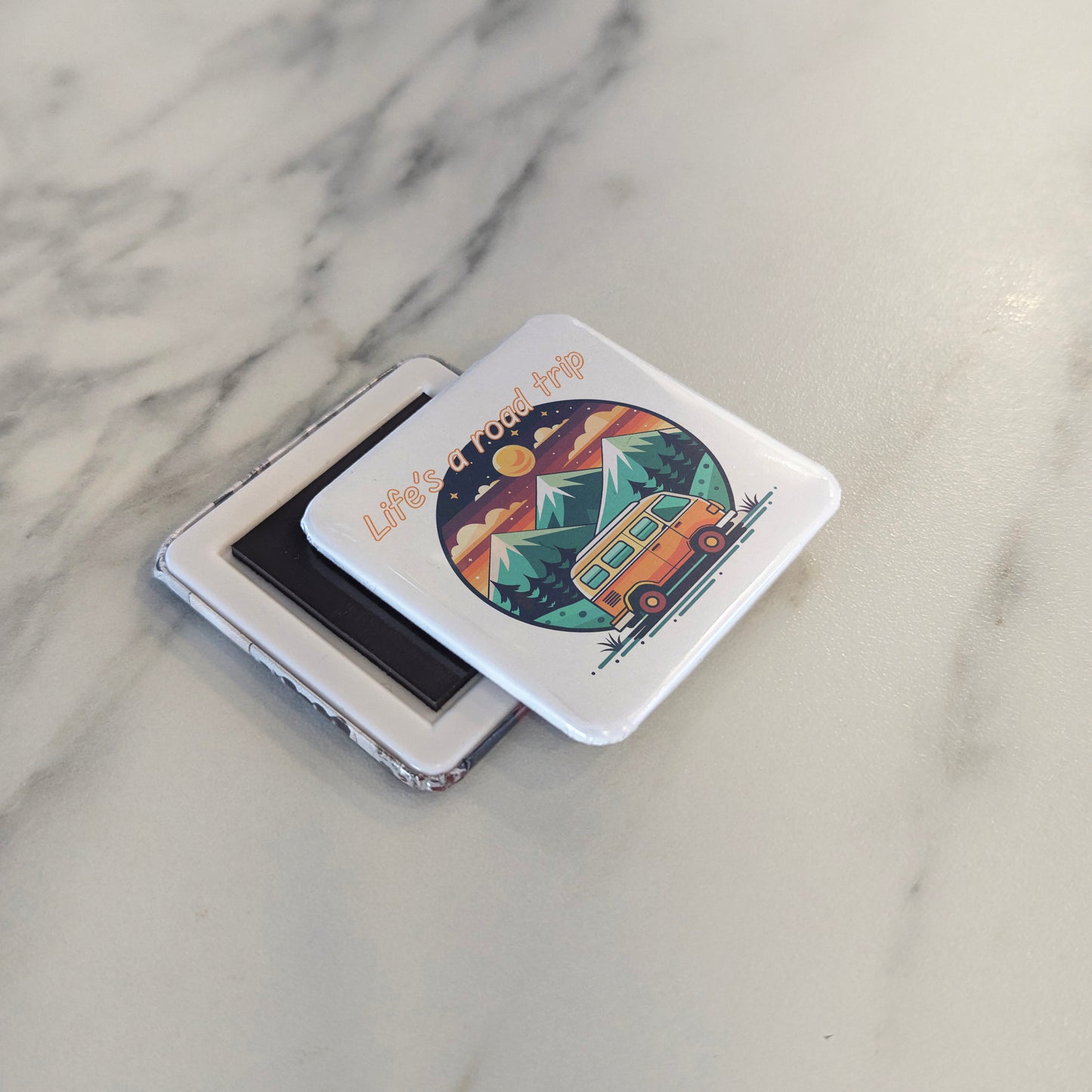 Life is a road trip Fridge Magnet - PhiloPerse