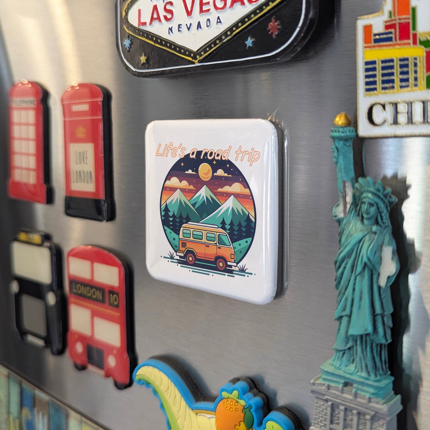 Life is a road trip Fridge Magnet - PhiloPerse