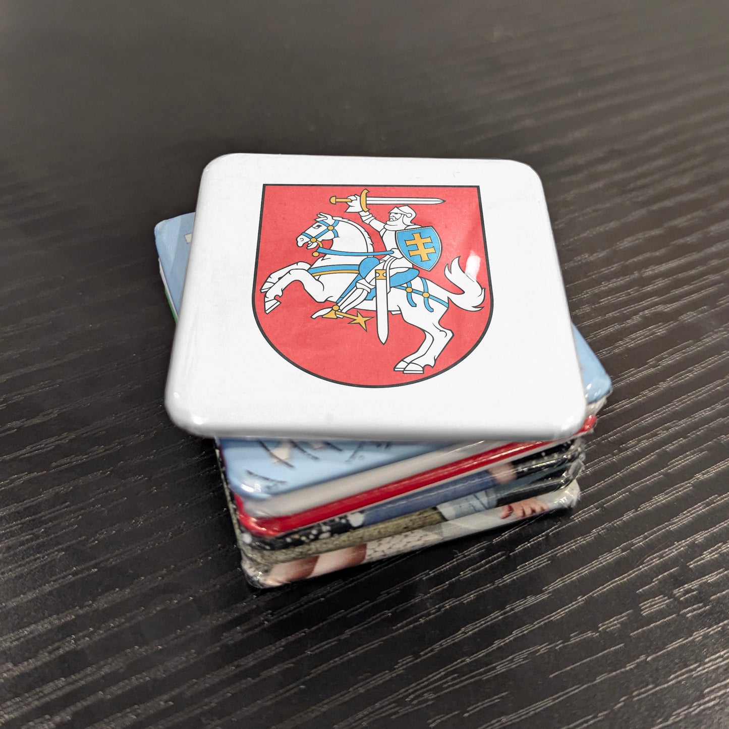 Lithuanian Vytis Coat of Arms Magnet | 2×2 | Made in Canada - PhiloPerse