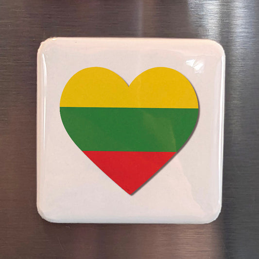 Proud Lithuanian Magnet | 2×2 | Made in Canada - PhiloPerse