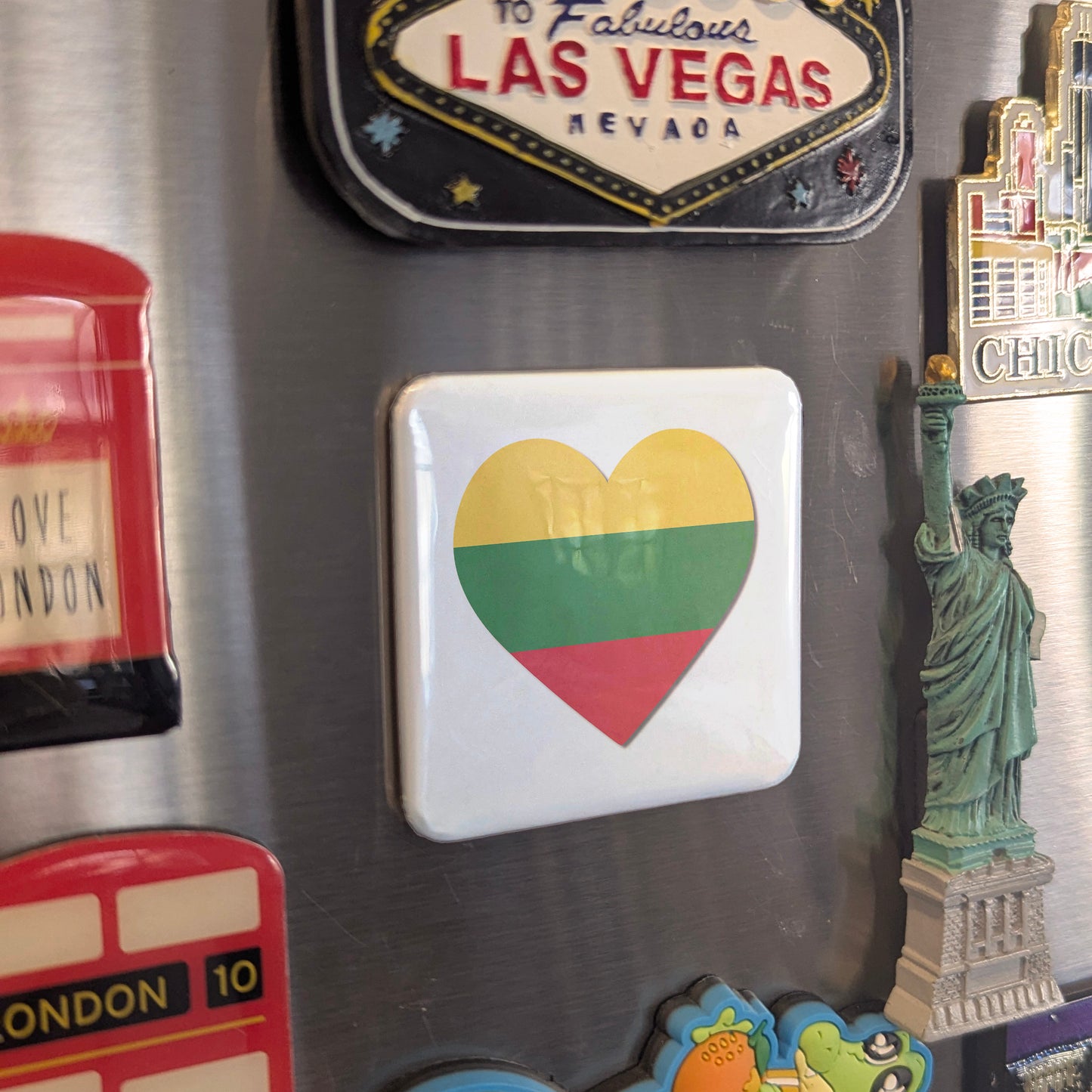 Proud Lithuanian Magnet | 2×2 | Made in Canada - PhiloPerse