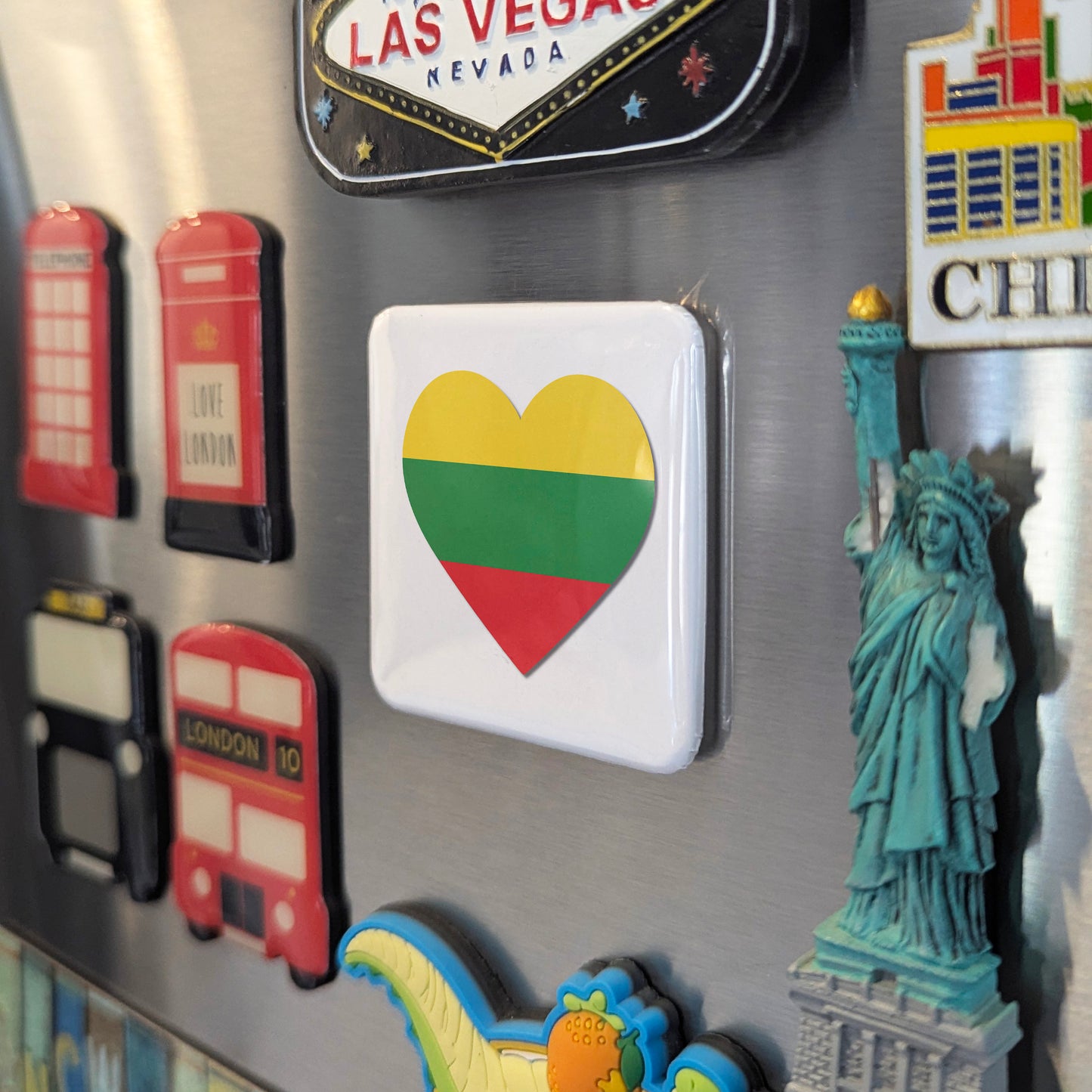 Proud Lithuanian Magnet | 2×2 | Made in Canada - PhiloPerse