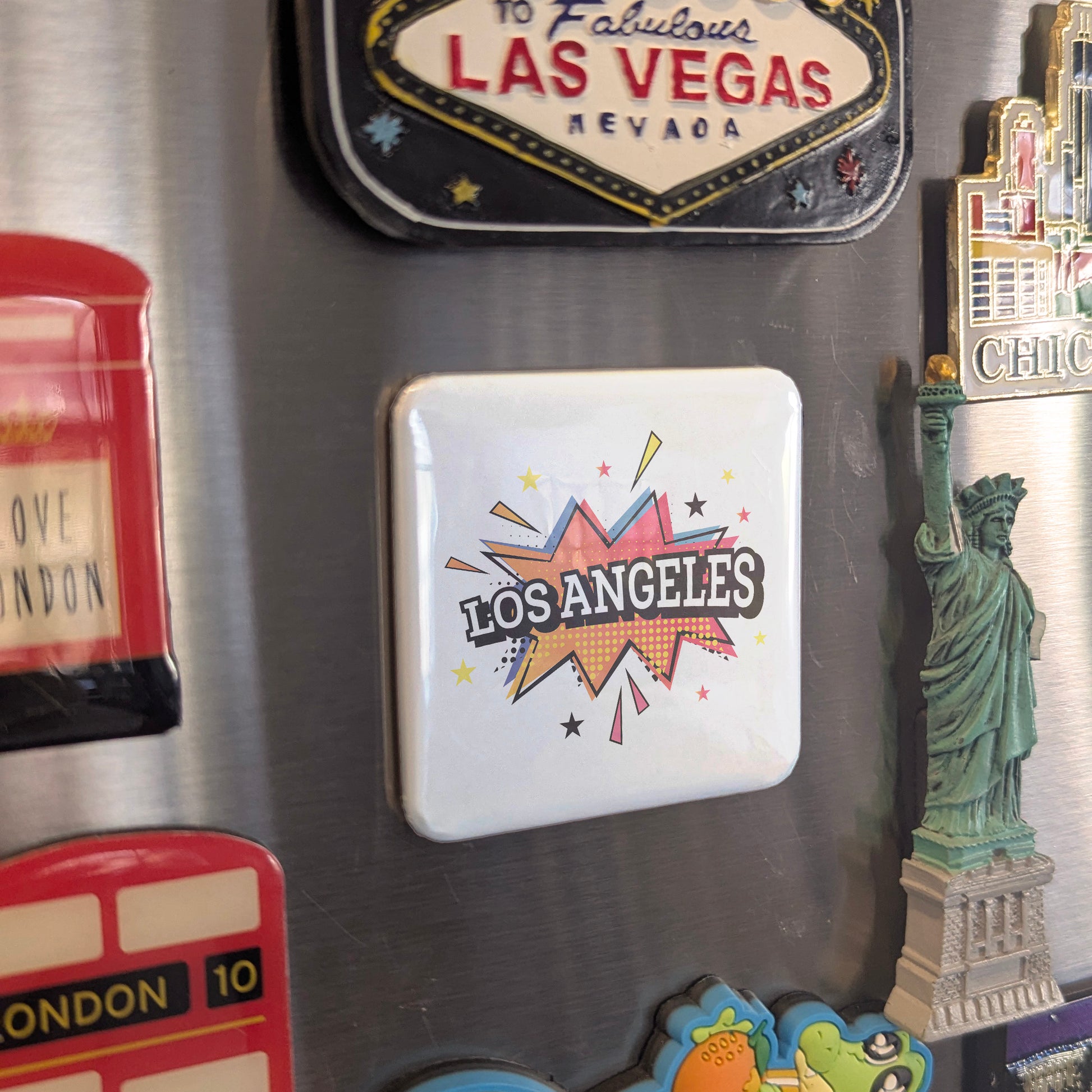 Los Angeles California Magnet | City of Stars | 2×2 | Made in Canada - PhiloPerse