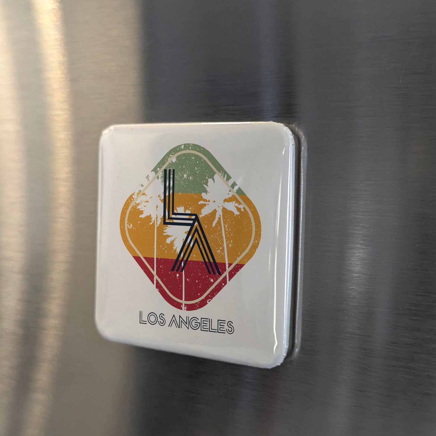 Los Angeles California Magnet | City of Angels | 2×2 | Made in Canada - PhiloPerse