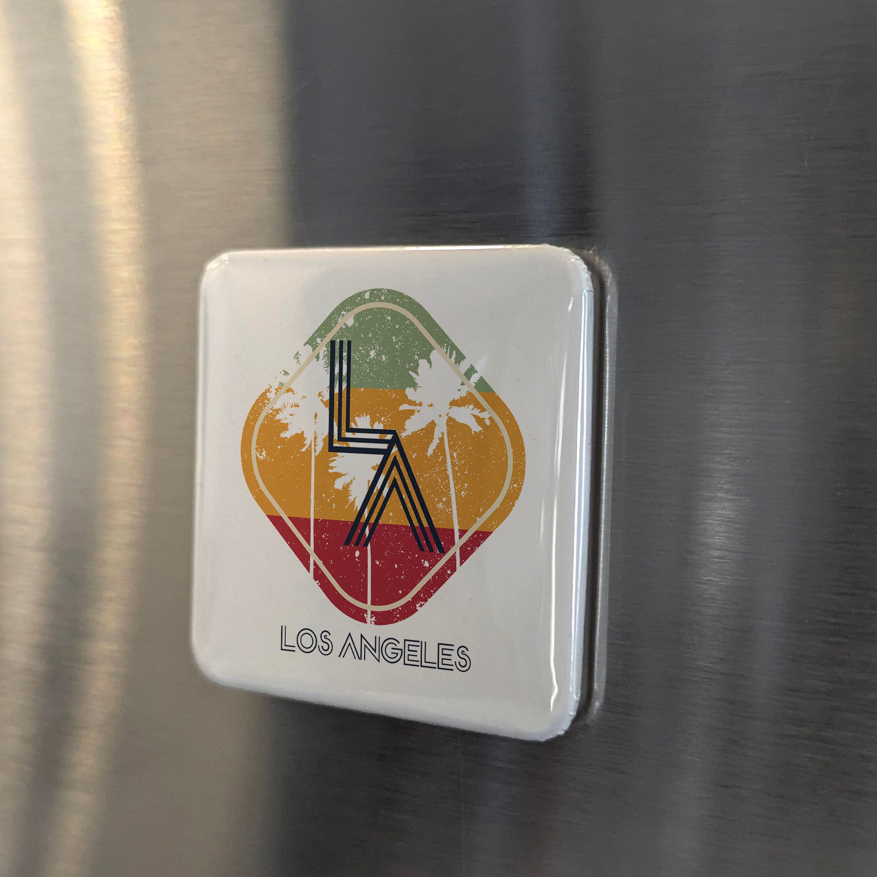 Los Angeles California Magnet | City of Angels | 2×2 | Made in Canada - PhiloPerse
