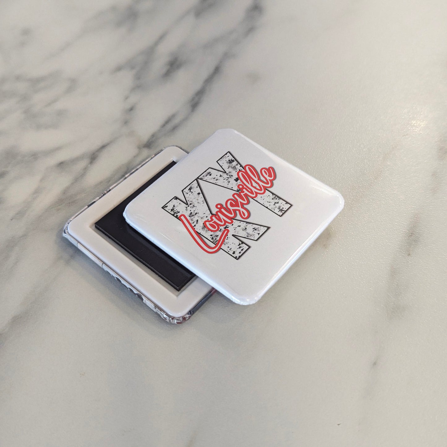 Louisville Kentucky Magnet | Bourbon City | 2×2 | Made in Canada - PhiloPerse