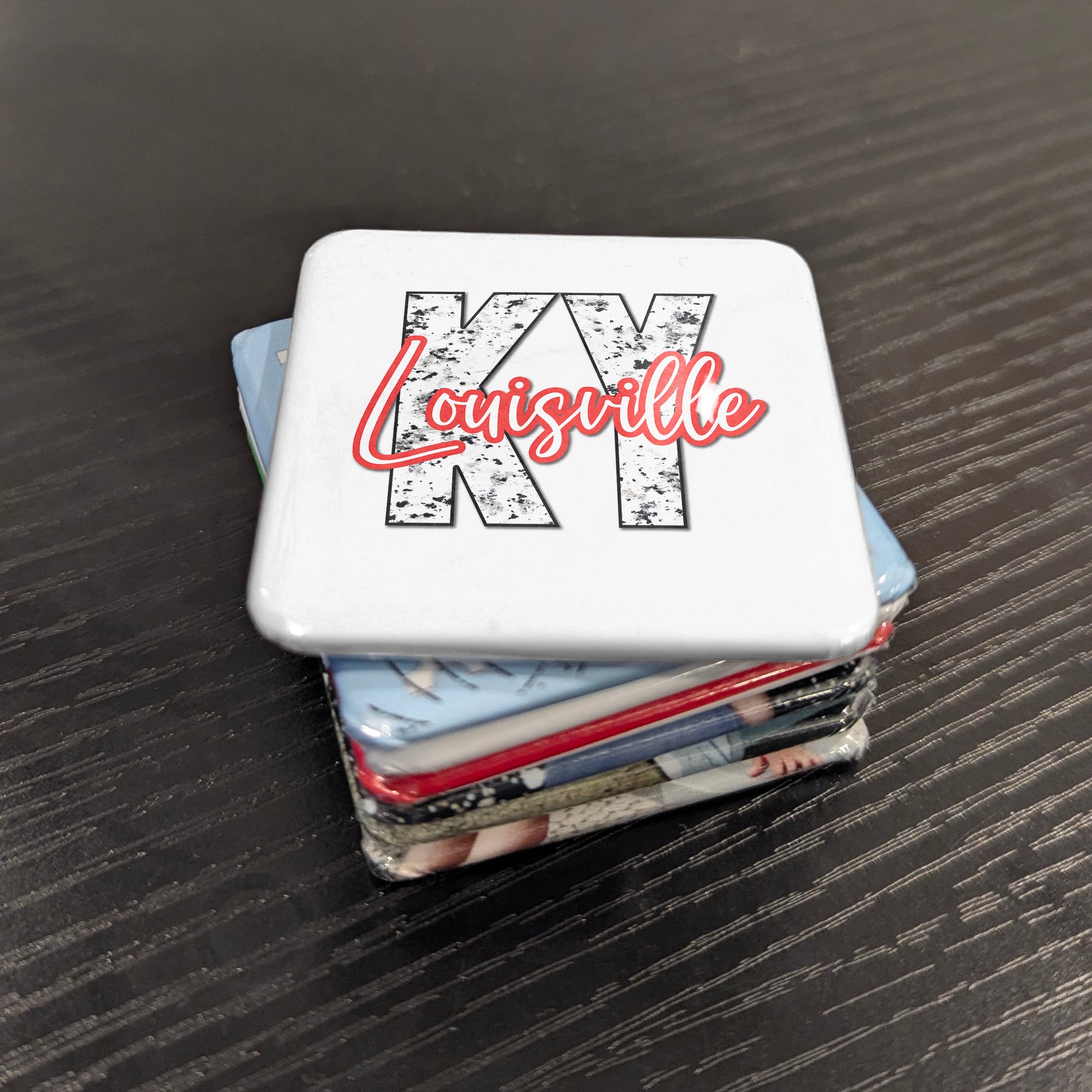 Louisville Kentucky Magnet | Bourbon City | 2×2 | Made in Canada - PhiloPerse