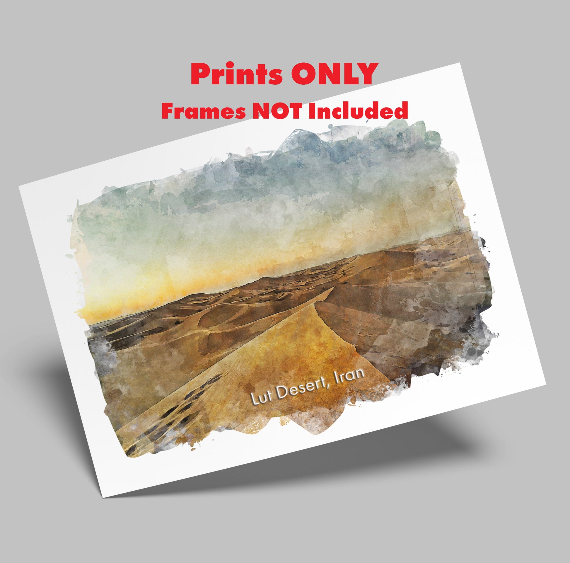 Lut Desert, Iran, Art Print | 8×10 | Made in Canada - PhiloPerse