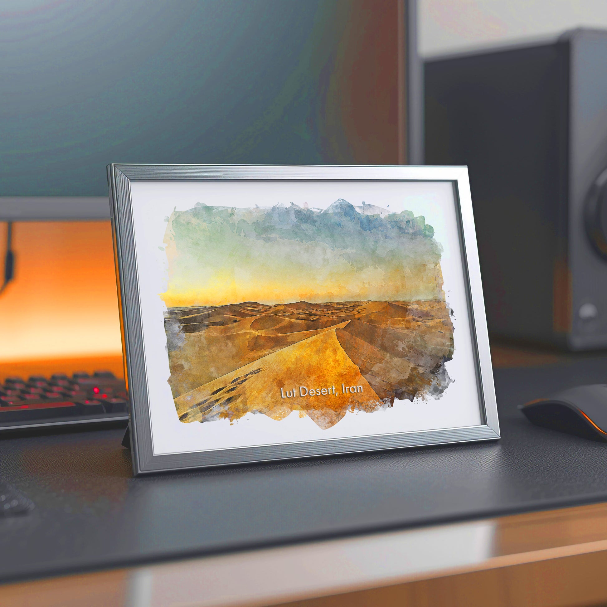 Lut Desert, Iran, Art Print | 8×10 | Made in Canada - PhiloPerse